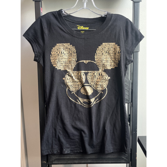 Vintage Disney Mickey Mouse T Shirt SIze Med 7/9 Vintage Retro Grail NOC6011 - Picture 2 of 4